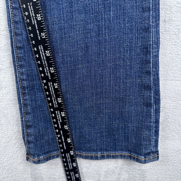 Old Navy Boot Cut Leg Jeans The Dreamer Stretch Womens Blue Size 12 Regular - Picture 8 of 10